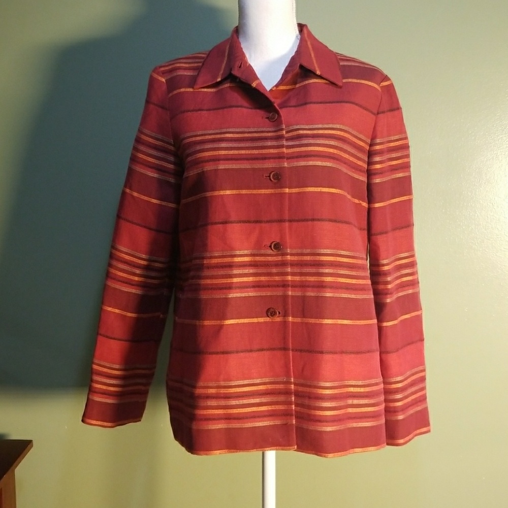 Rena Rowan Womens button down Jacket Size 12